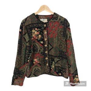 Orvis paisley jacket 18🛎️